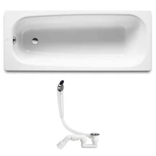 ROCA CONTINENTAL ванна 160*70см + сифон Simplex для ванни (311537) 212912001+311537